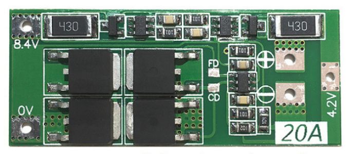 BMS 3s с балансировкой 40 амперов