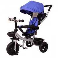 Tricicleta pentru copii Eco Trike, gri/roz/albastru