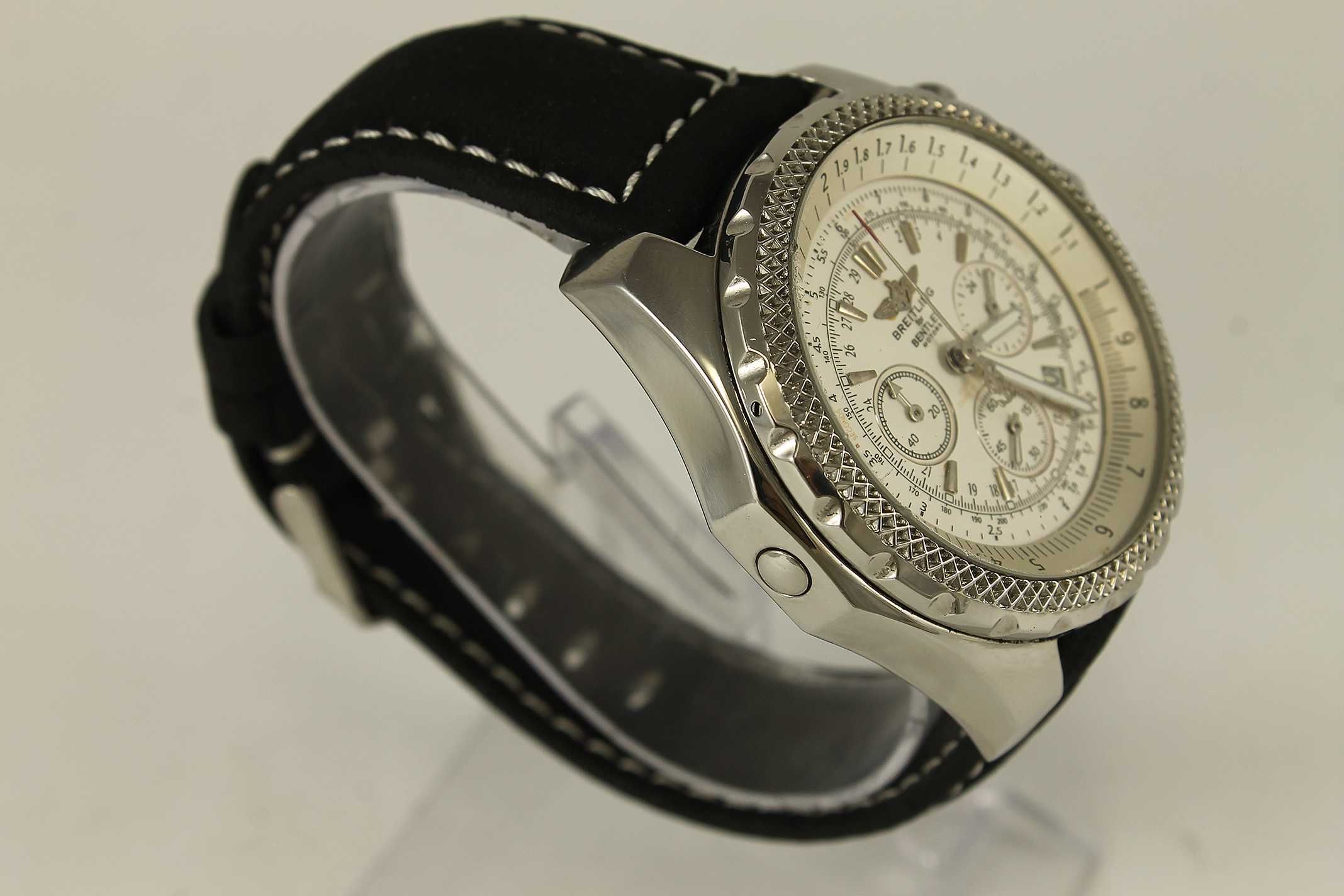 Мъжки Стоманен Хронограф BREITLING For BENTLEY Motors