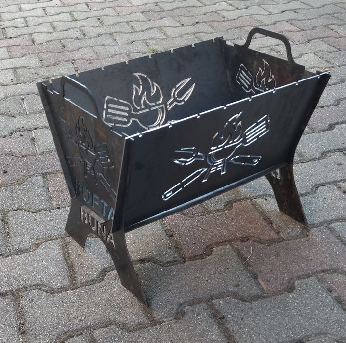 Grătar portabil demontabil