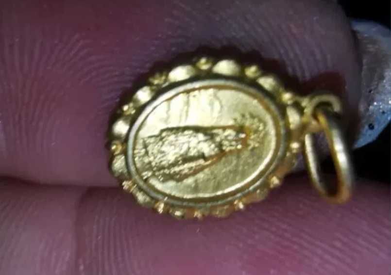 Pandantiv icoana din aur 24k