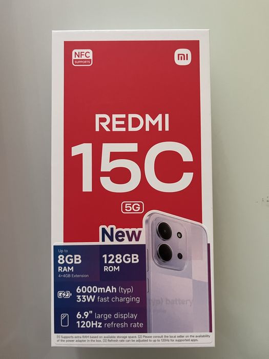 Телефон Xiaomi Redmi 15c