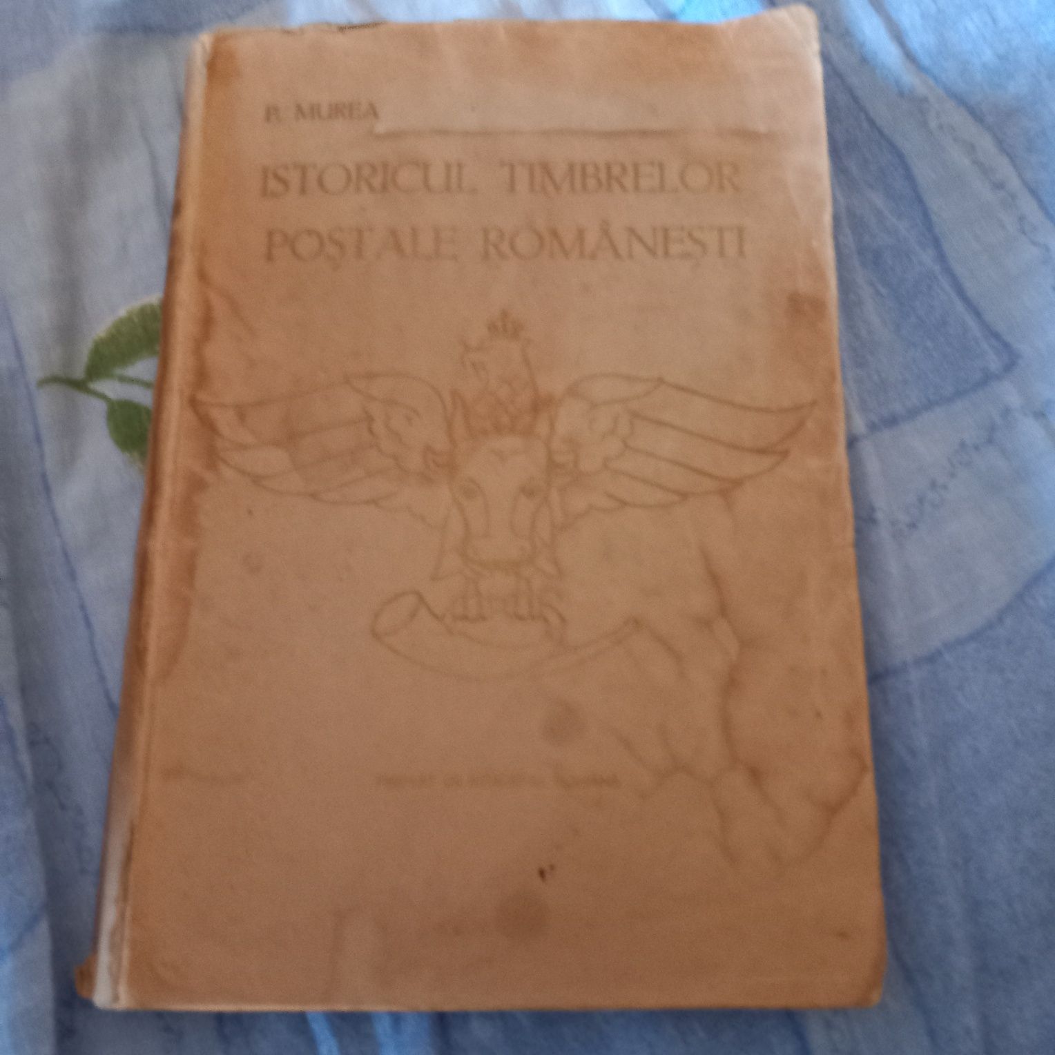 Istoricul timbrelor poștale românești 1858 -1938 374 pagini