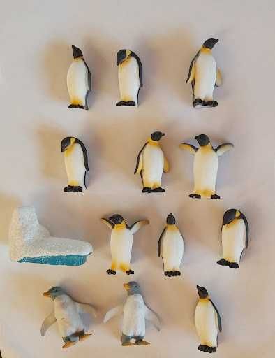 *Figurine tort PINGUINI regali_iglu_ghetari