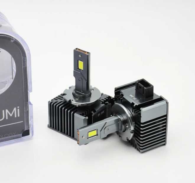 LED крушки за фарове D1S - BRILUMI XENITE - 100W - CANBUS 6000K
