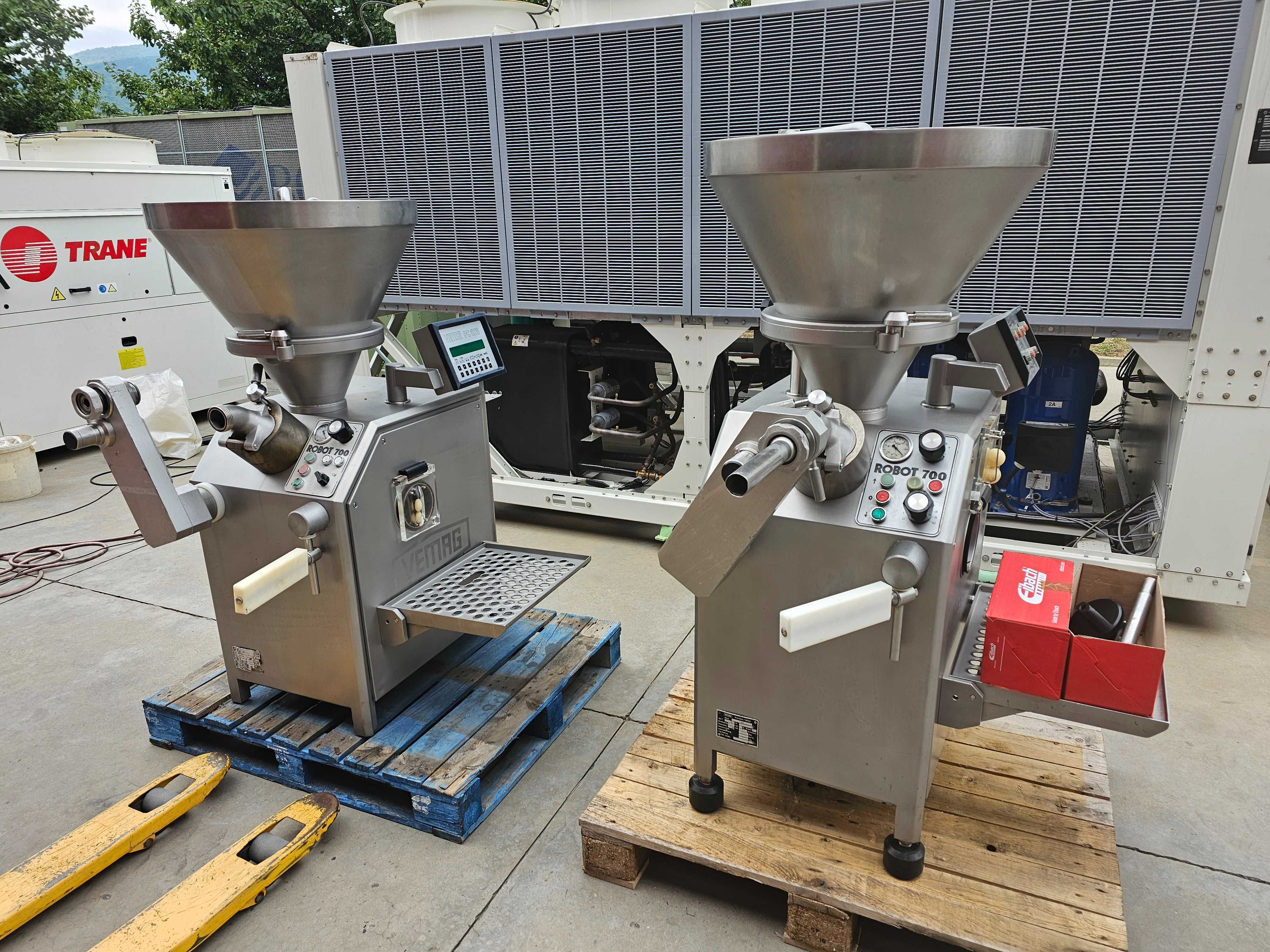 2 броя Вакуум пълначка Vemag Robot 700