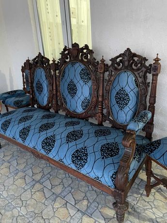 Set canapea si scaune antice