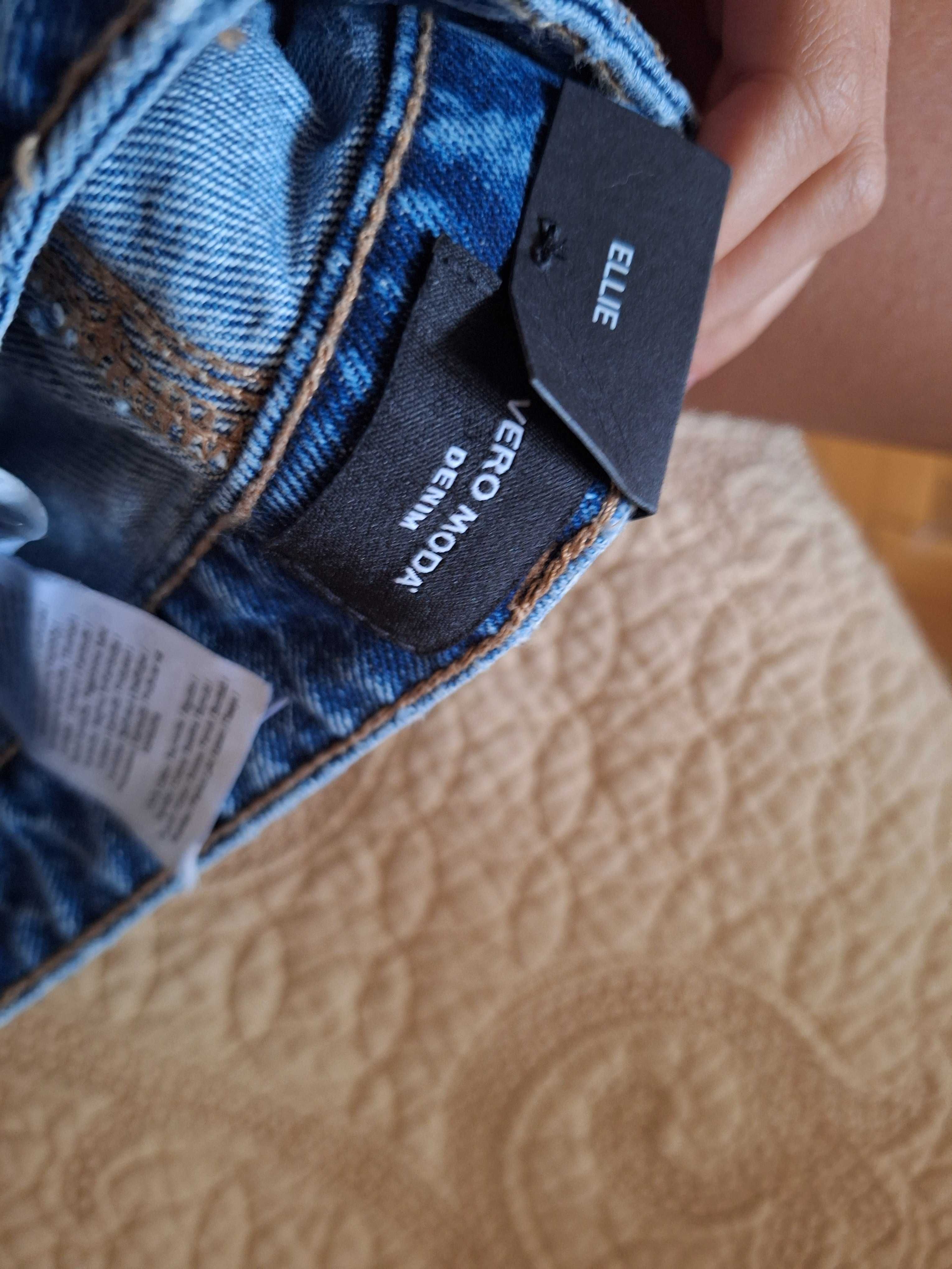 Blugi dama marimea 27/ "32 straight jeans medium blue denim VeroModa