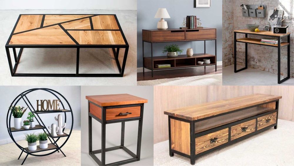 Лофт мебелни додасини ясаймиз установка киламиз