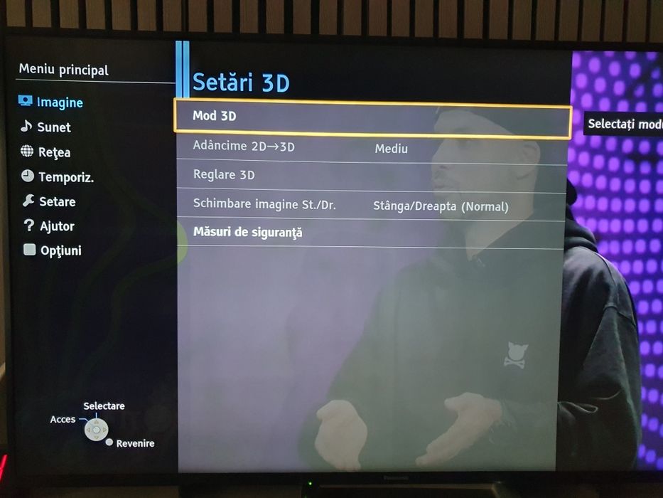 Tv smart Panasonic 140cm 3D