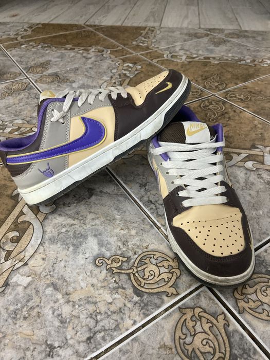 Nike желто фиолетовое