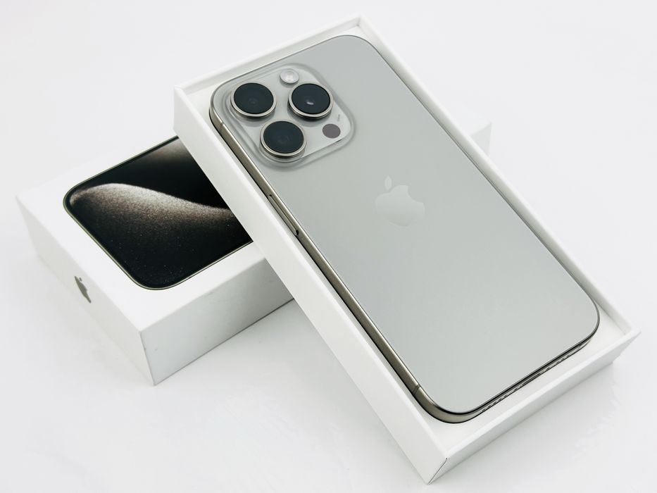 Apple iPhone 15 Pro Max 256GB Natural Titanium 92% Батерия! Гаранция!