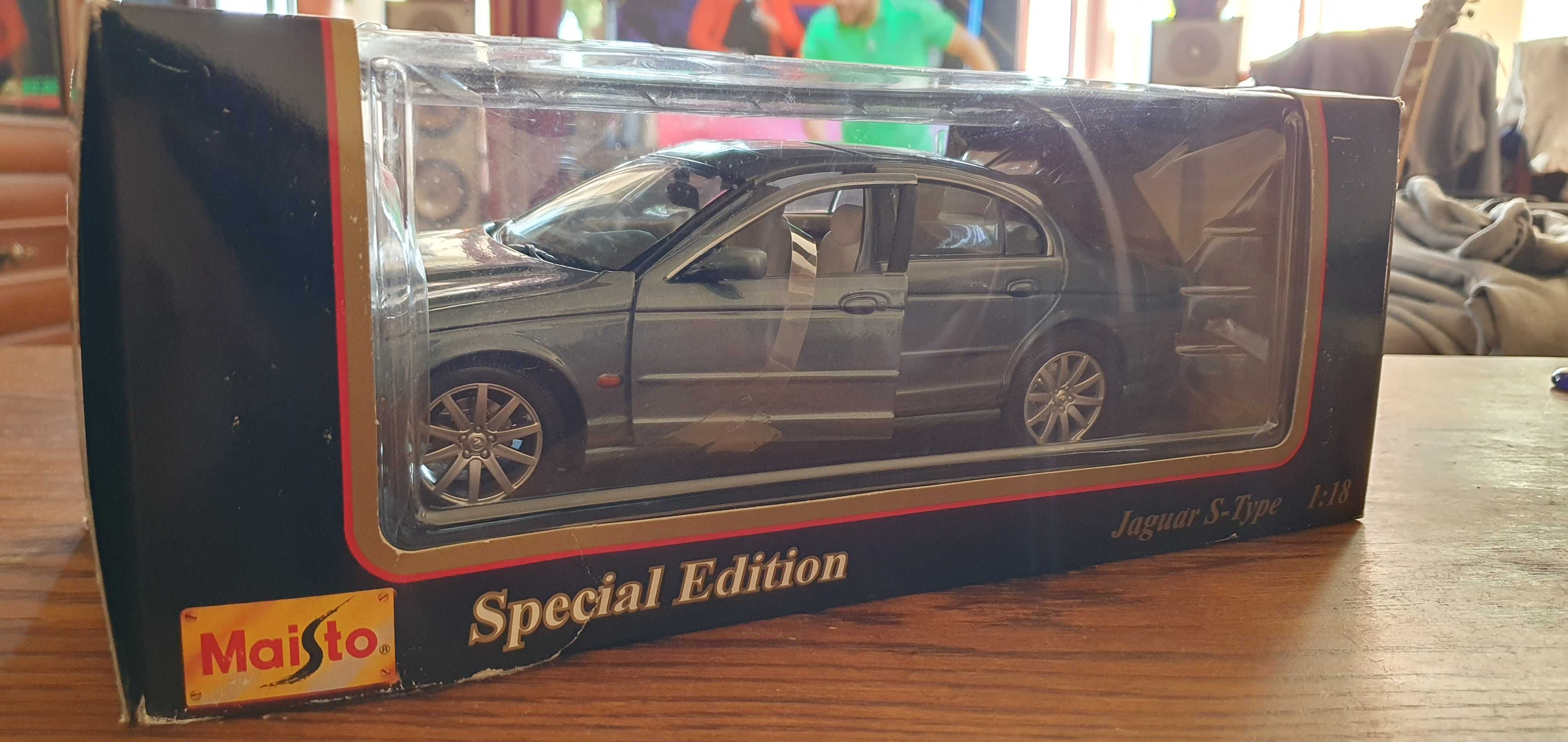 Maisto Jaguar S Type 1/18 Special Edition минт чисто нов в опаковката