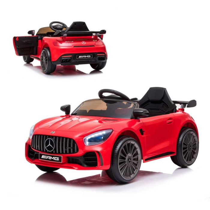 Акумулаторната кола mercedes benz GTR AMG 12V, Размери: 120x72x51 см