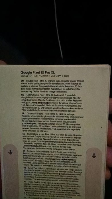 Telefon Google Pixel 10 Pro XL 256gb Verde