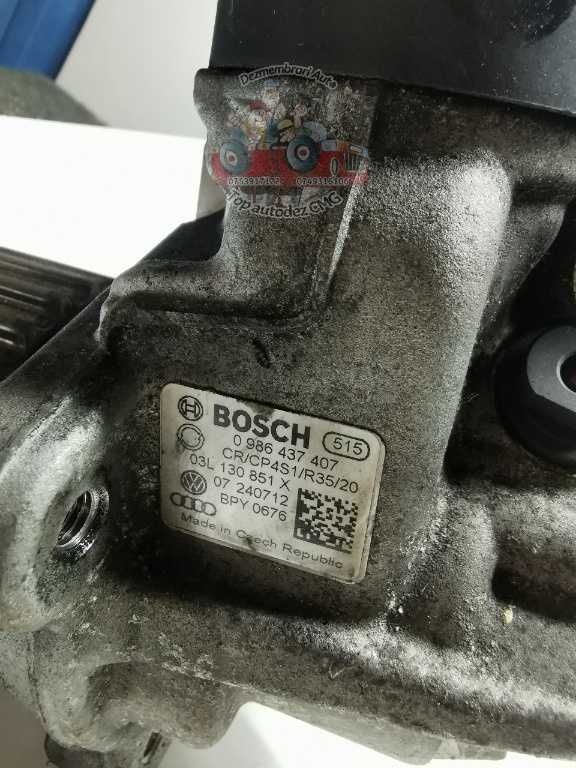 Pompa injectie Audi A4 B8 A5 2.0 Tdi 03L130851X 0986437407 dezmembrez