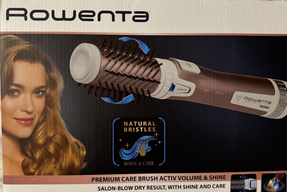 Perie rotativa Rowenta cu aer cald