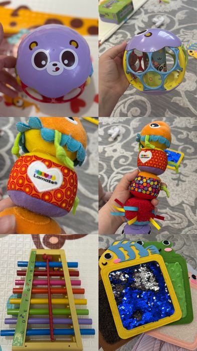 Продам полезные развивающие игрушки для малышей