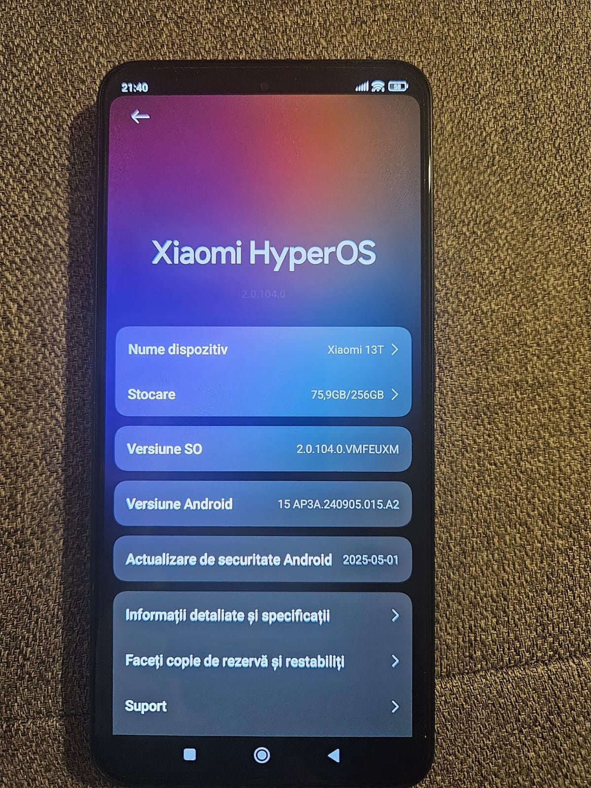 Xiaomi 13T ca nou