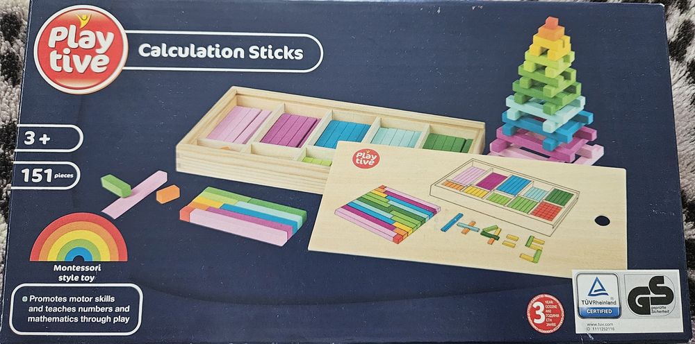 2 × set Jucarii din lemn