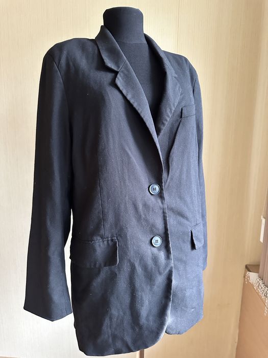 Женский классический черный пиджак H&M