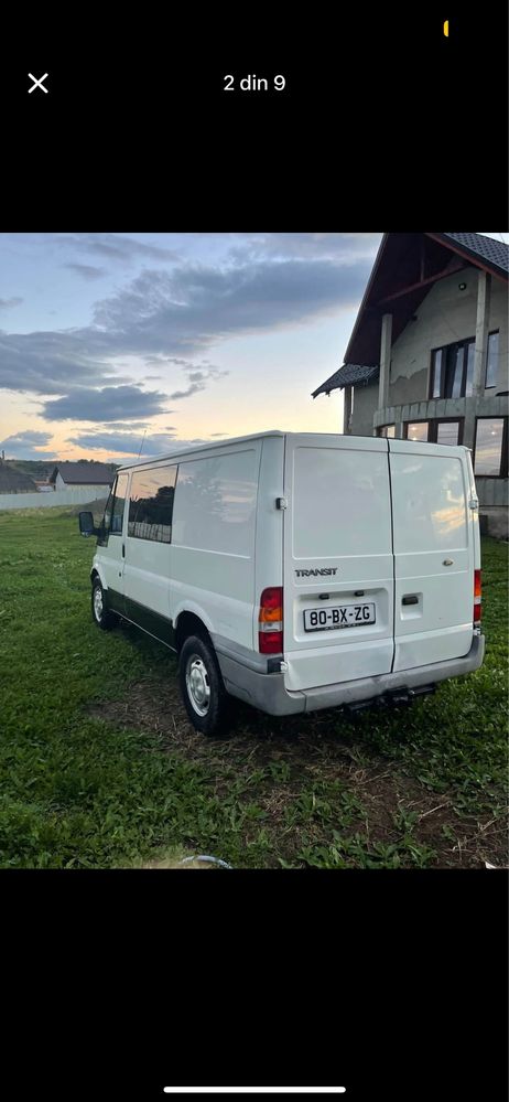 Ford Transit 2.4 Diesel 05/2006 Mixt 6 Locuri +Marfa