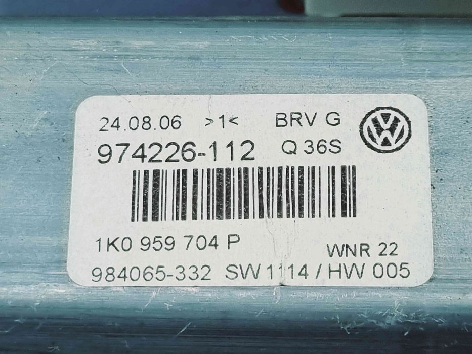 Motoras geam dreapta spate Volkswagen Passat B6 Variant (3C5) [Fabr 20