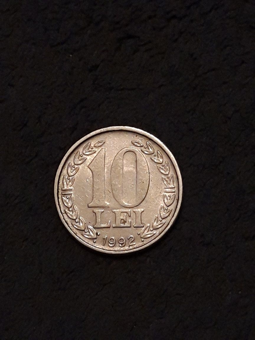 Moneda 10 lei 1992
