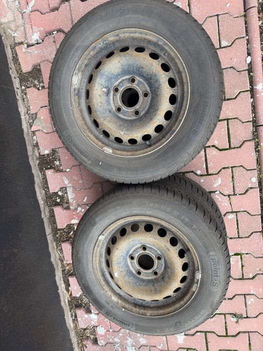 Set jante tabla cu cauciucuri iarna 15’’
