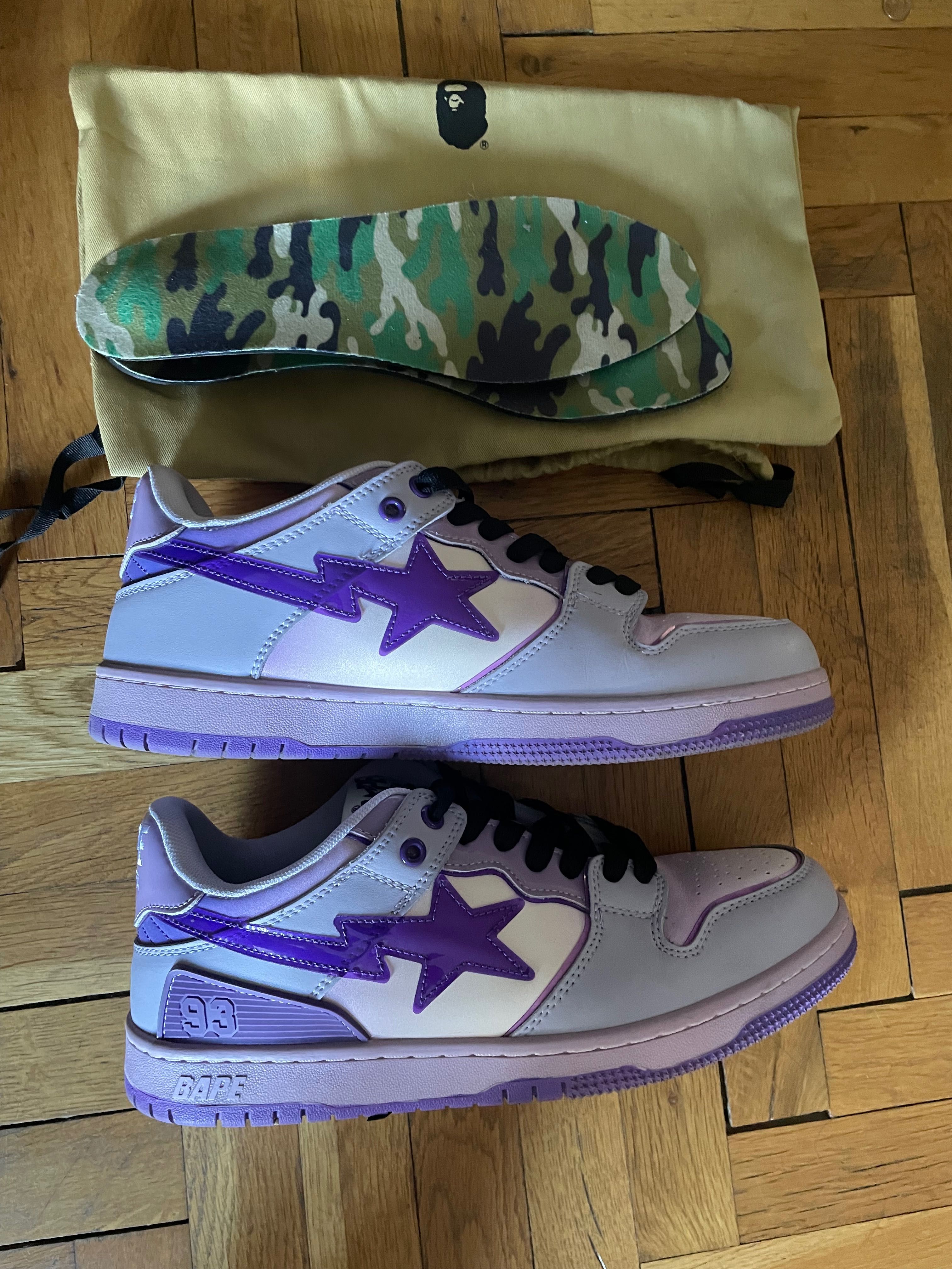 Bapesta purple low