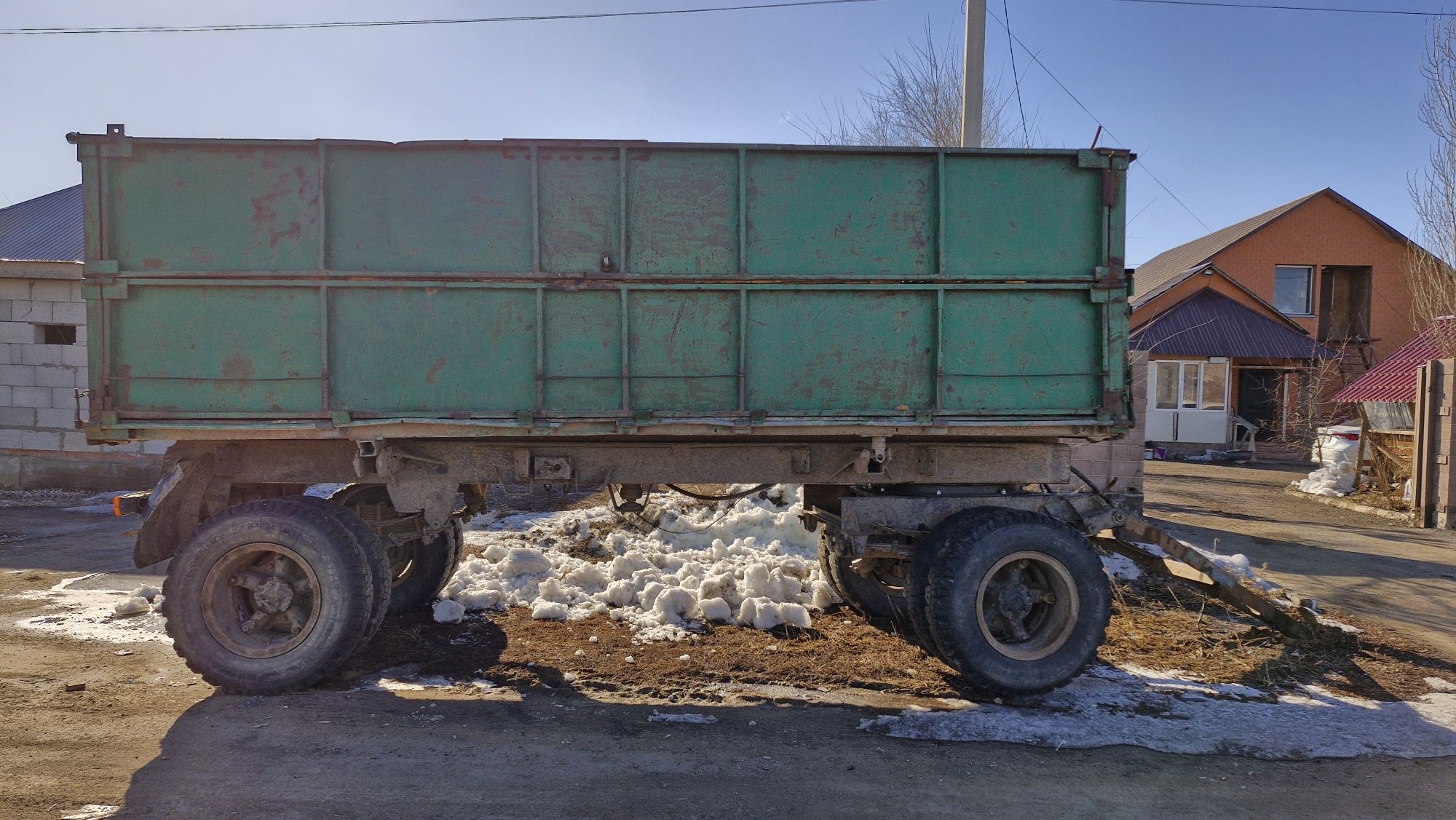 Прицеп на камаз.