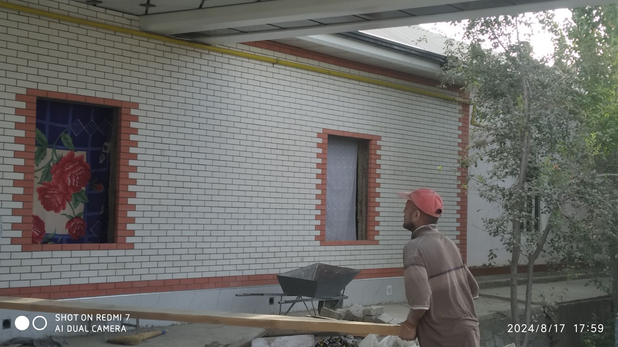 Manzarali g'ishlarini teramiz