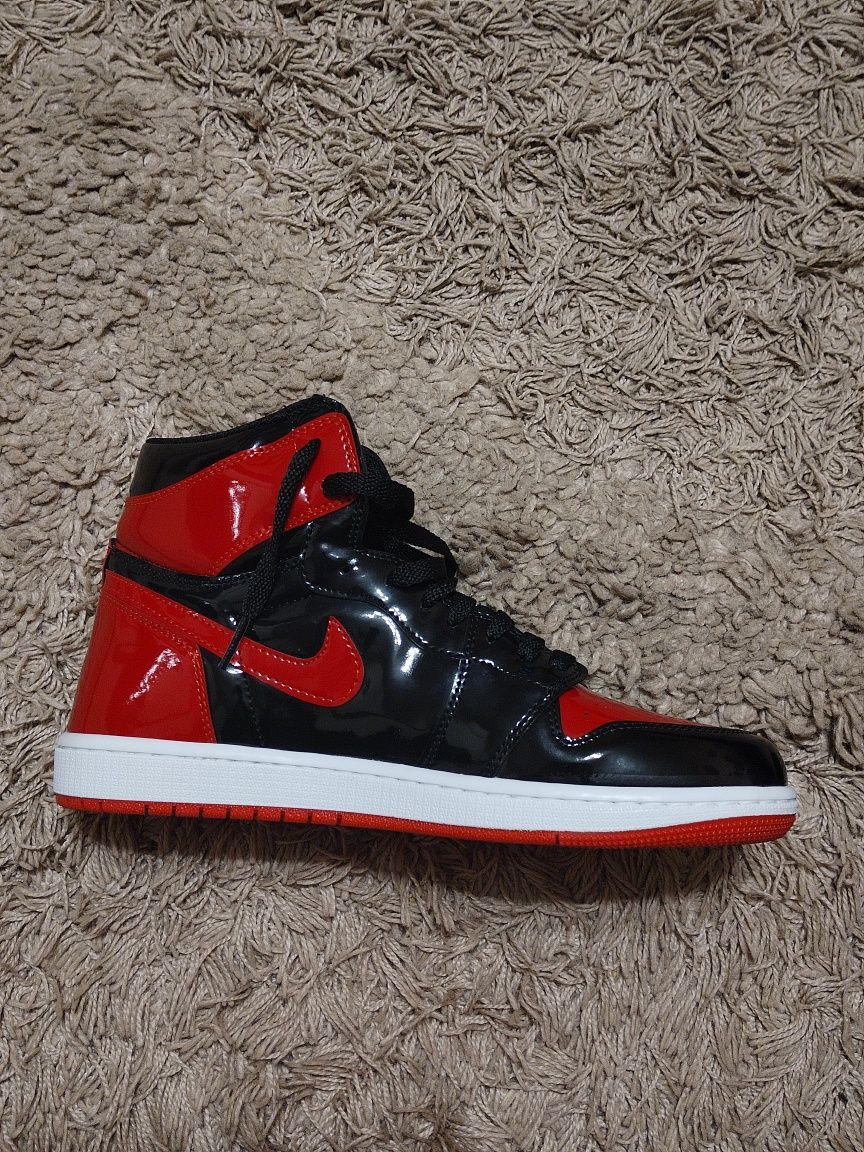 Jordan 1 Retro high OG  Bred Patent