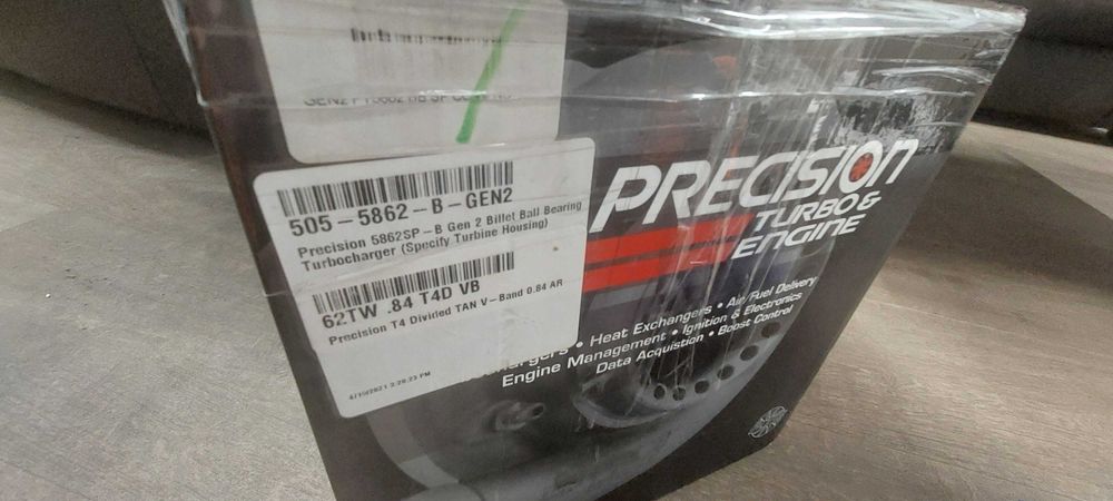 Precision Turbo 5862 Gen 2 Ported S Divided 0.84 A/R