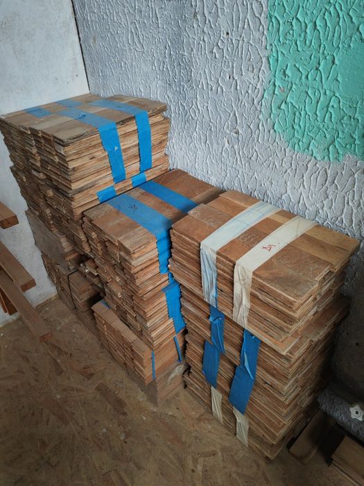 Parchet stejar masiv recuperat