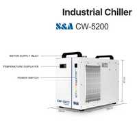 Чиллер ALSELL S&A CW-5200 для лазерного станка