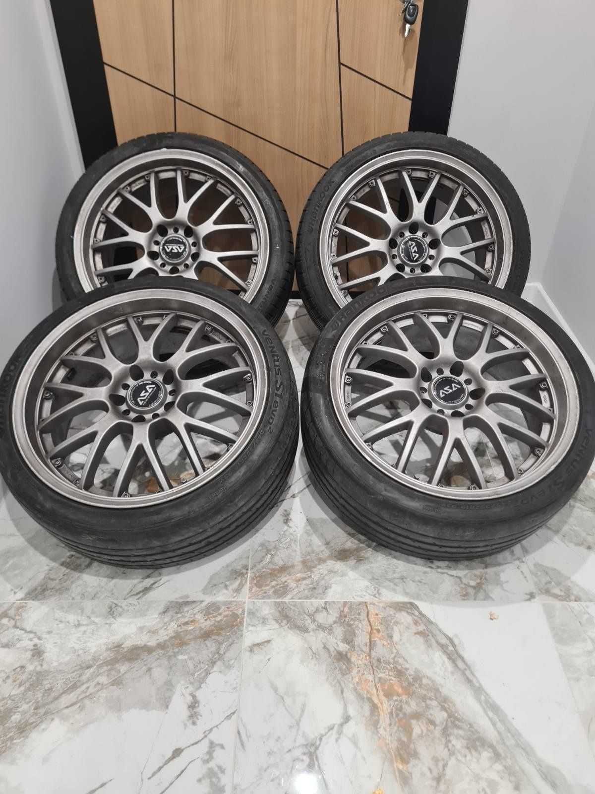 Джанти за BMW E60 E39 19" BBS ASA спорт пакет с летни гуми