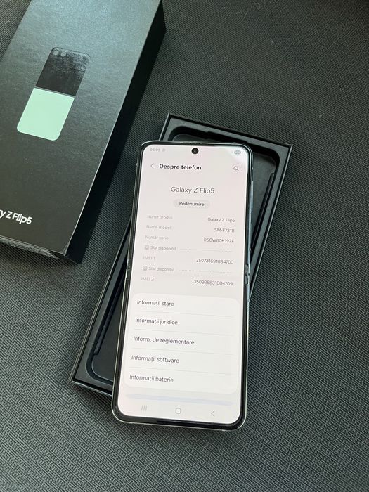 Samsung Z Flip 5 5G 512GB Dual Sim Verde