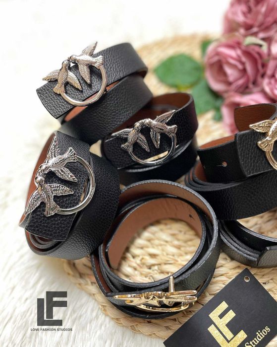 Тънки Колани Pinко, LV, Miu Miu, Celine, Guess в различни цветове НОВО