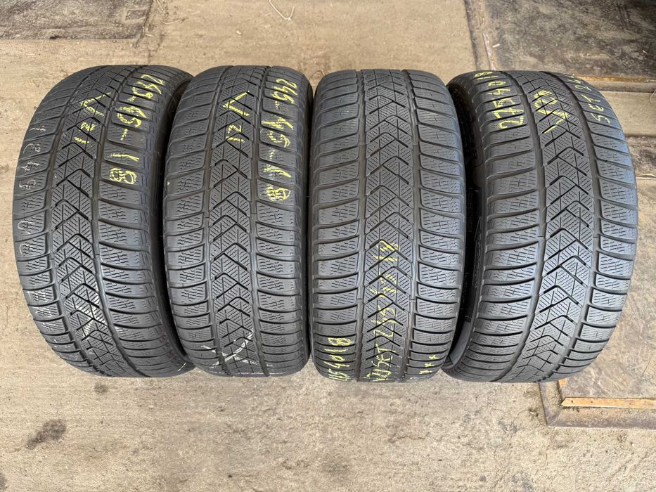 4 Anvelope Iarna 245/45/18 cu 275/40/18 Pirelli 2021
