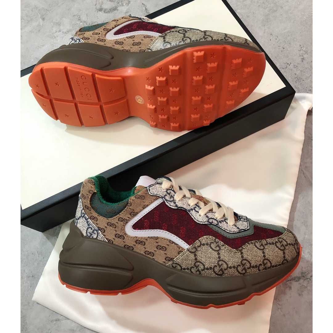 Adidasi Gucci Rhyton canvas unisex/marimi 35-44/ tip Premium