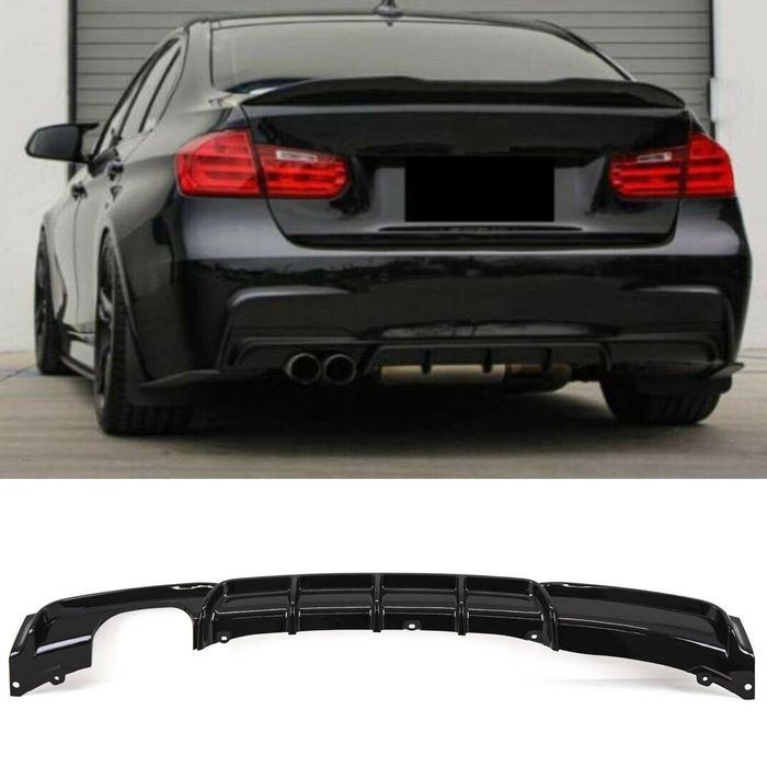 Дифузьор / Добавка за задна броня за БМВ Ф30 Ф31/ BMW F30 F31 Diffuser