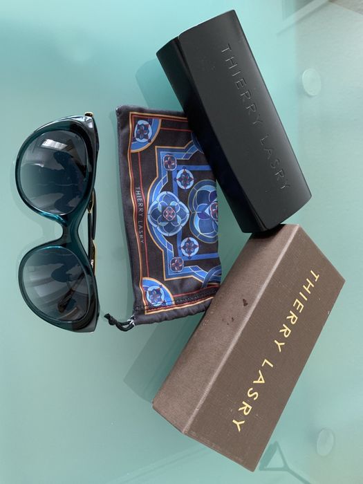 Thierry Lasry котешко око закупени за 850лв слънчеви очила handmade