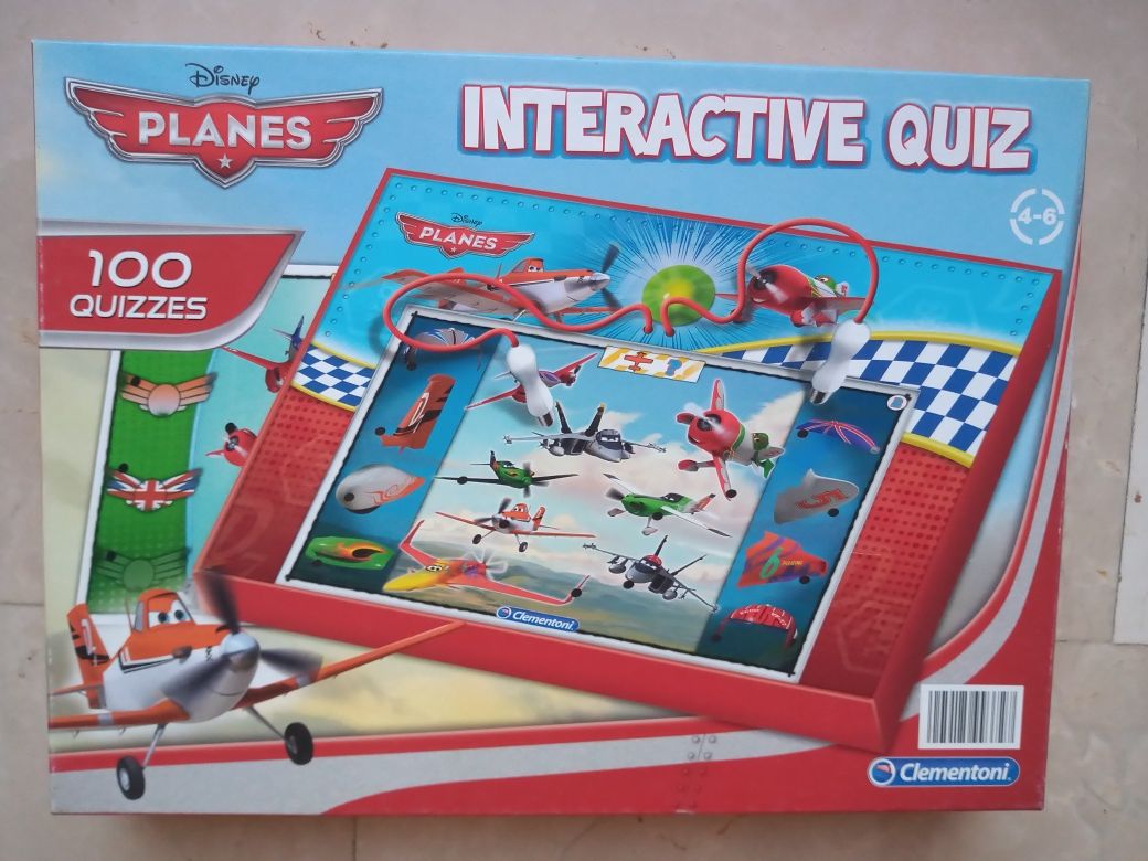 Joc interactiv Avioane. Cu planse