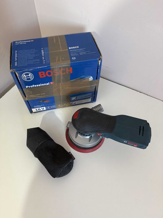 BOSCH GEX 18V-125 (SOLO) Slefuitor excentric