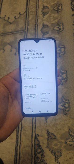 Xiaomi Redmi Note 8 4/64GB Black Igravoy Original Holati Yaxshi Ideal