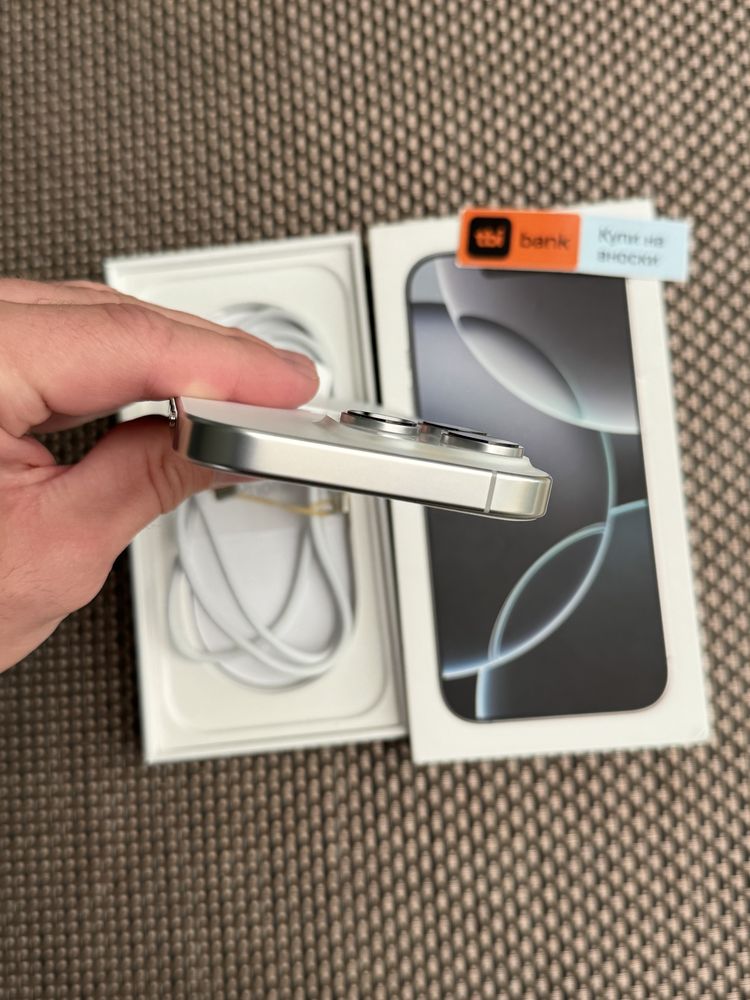 НОВ!/*ЛИЗИНГ*/ iPhone 16 Pro 128Gb White Titanium / Айфон