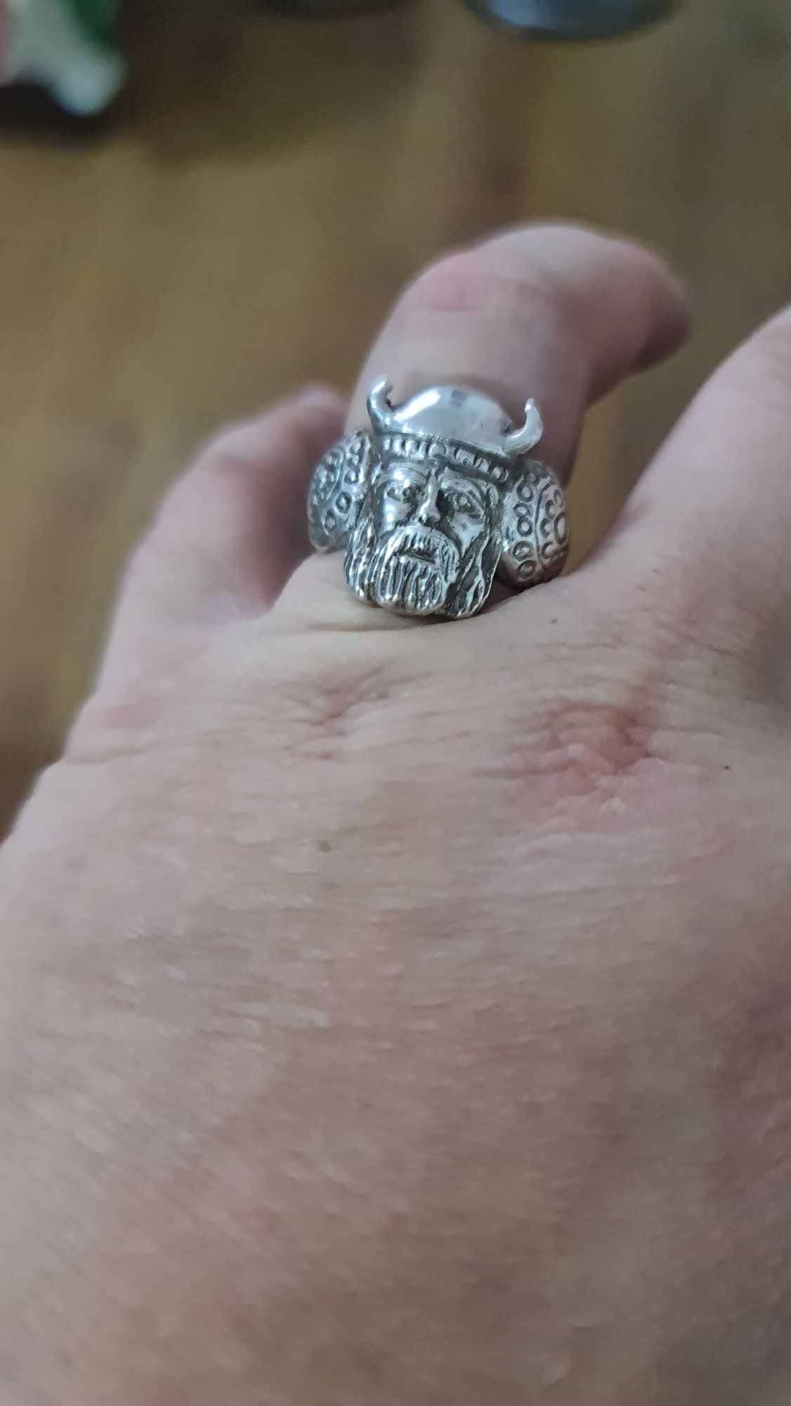 Inel argint Viking