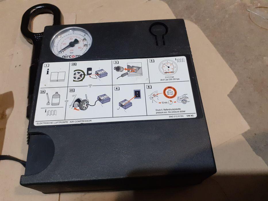 Compresor Auto Pentru Roti Volkswagen,Kit până și carlig de remorcare