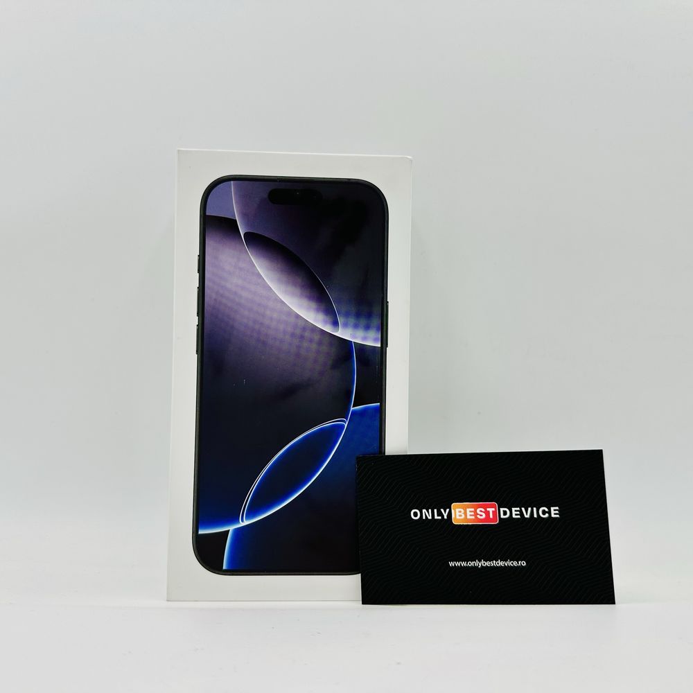  iPhone 16 Pro Black Titanium 128GB